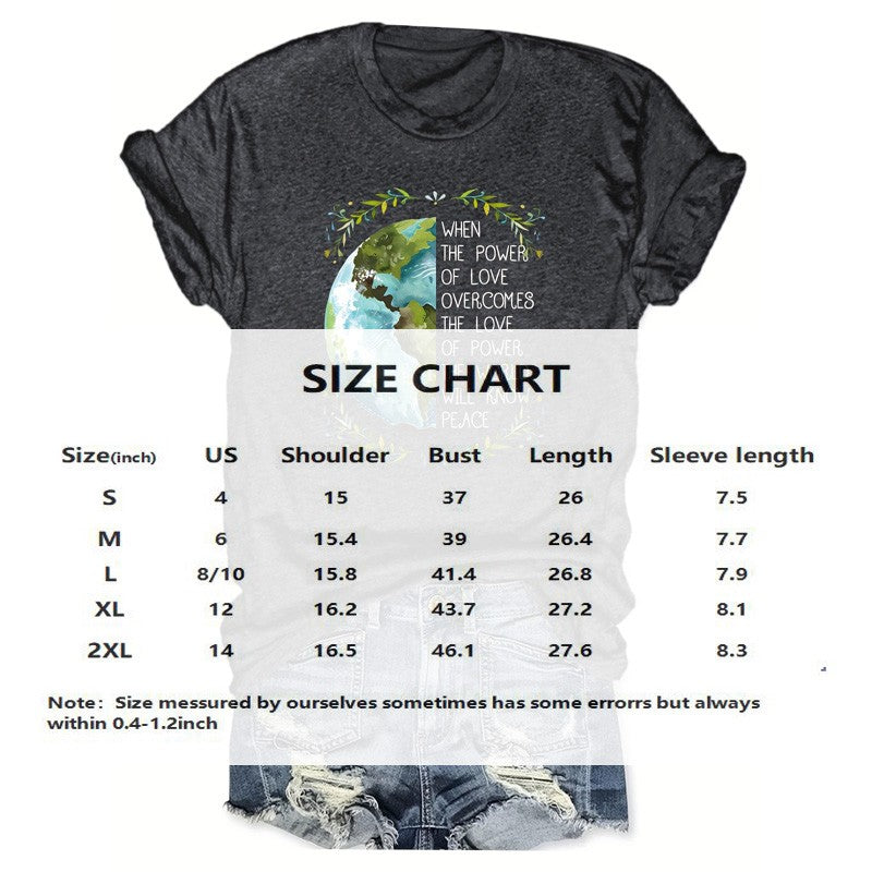 Amara Earth Slogan Tee