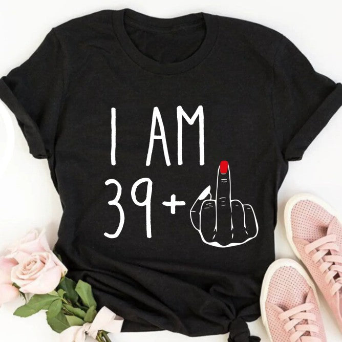 Arwen Printed Geometric Cotton Tee