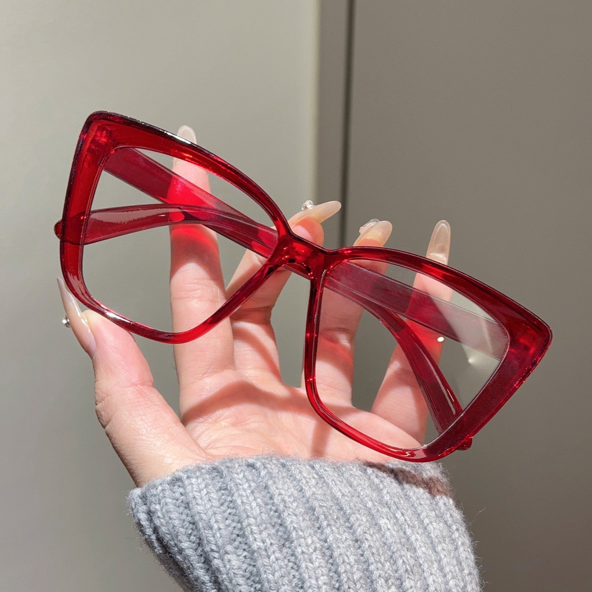 Elenor Oversized Square Glasses