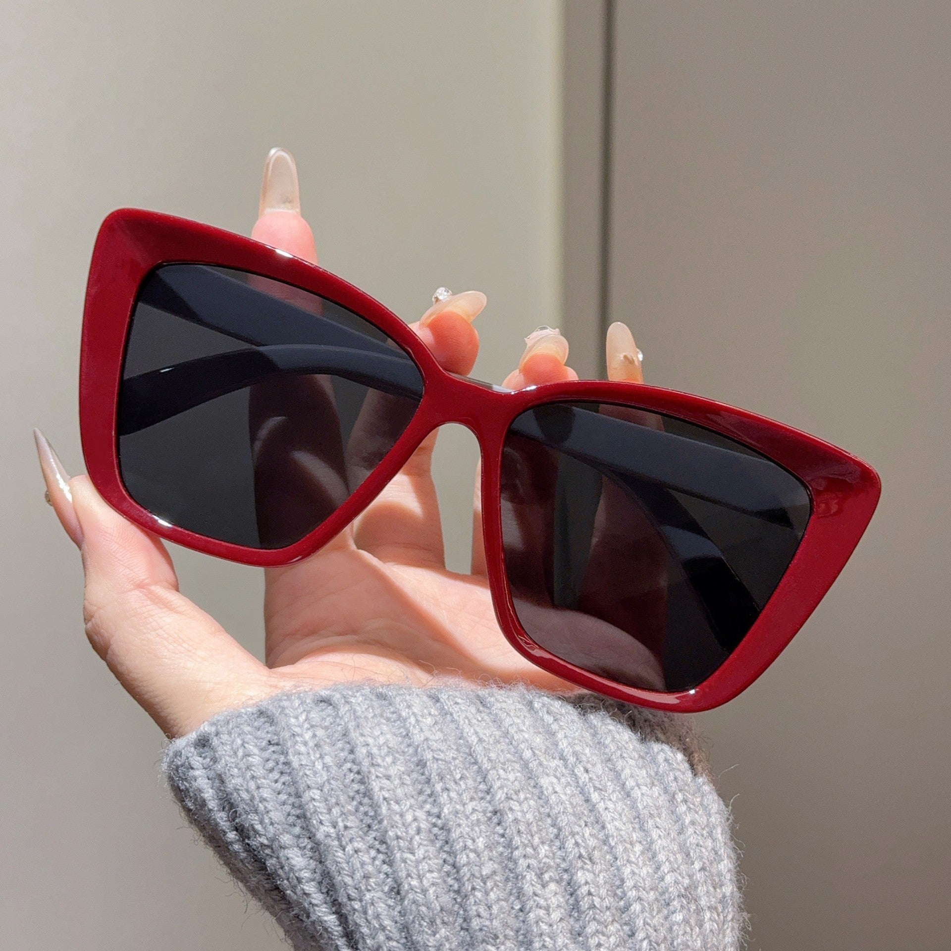 Elenor Oversized Square Glasses