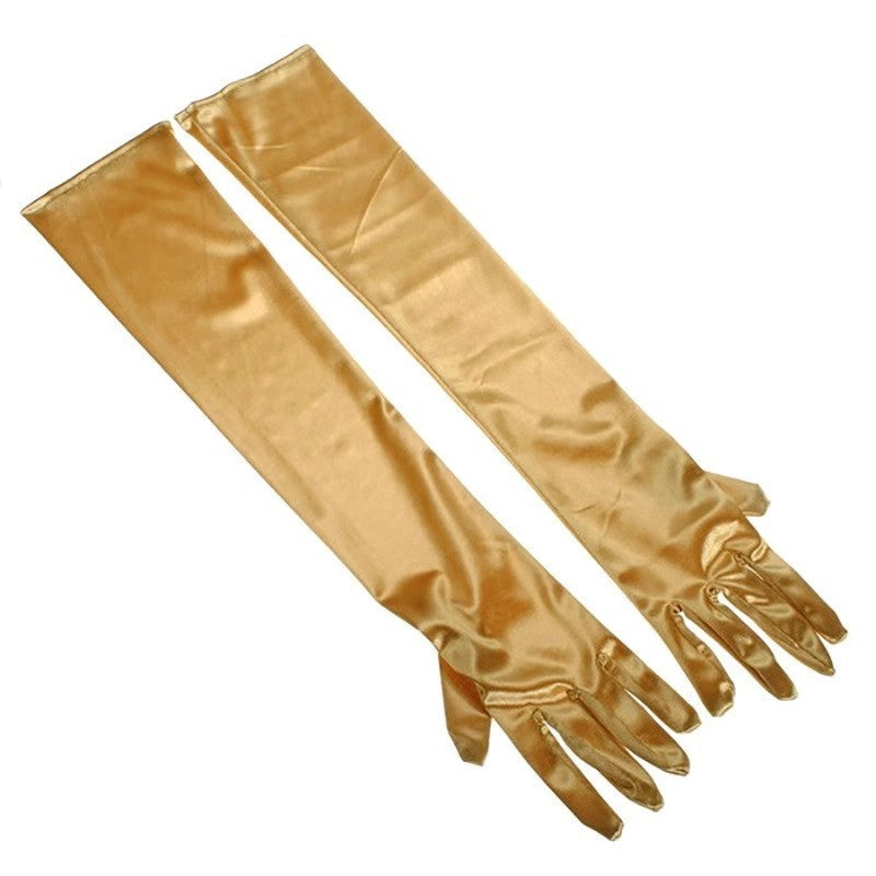 Evelina Satin Opera Gloves