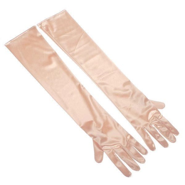 Evelina Satin Opera Gloves