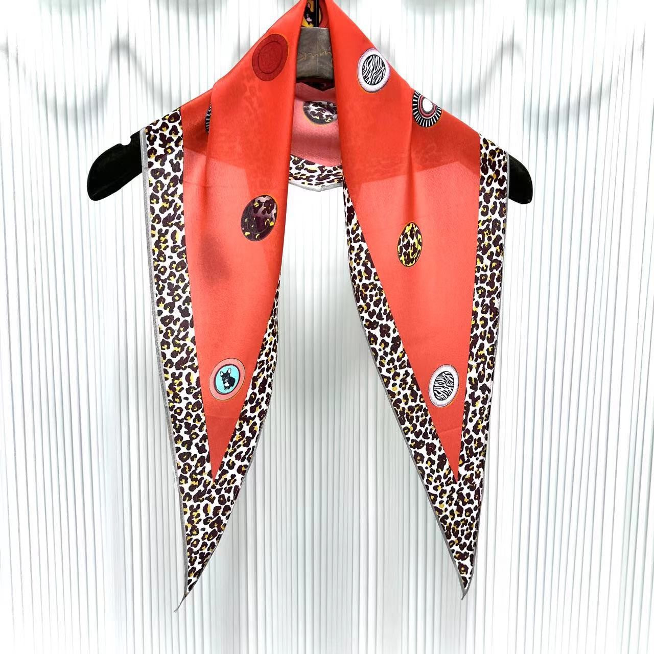 Isolde Diamond Silk Neckerchief