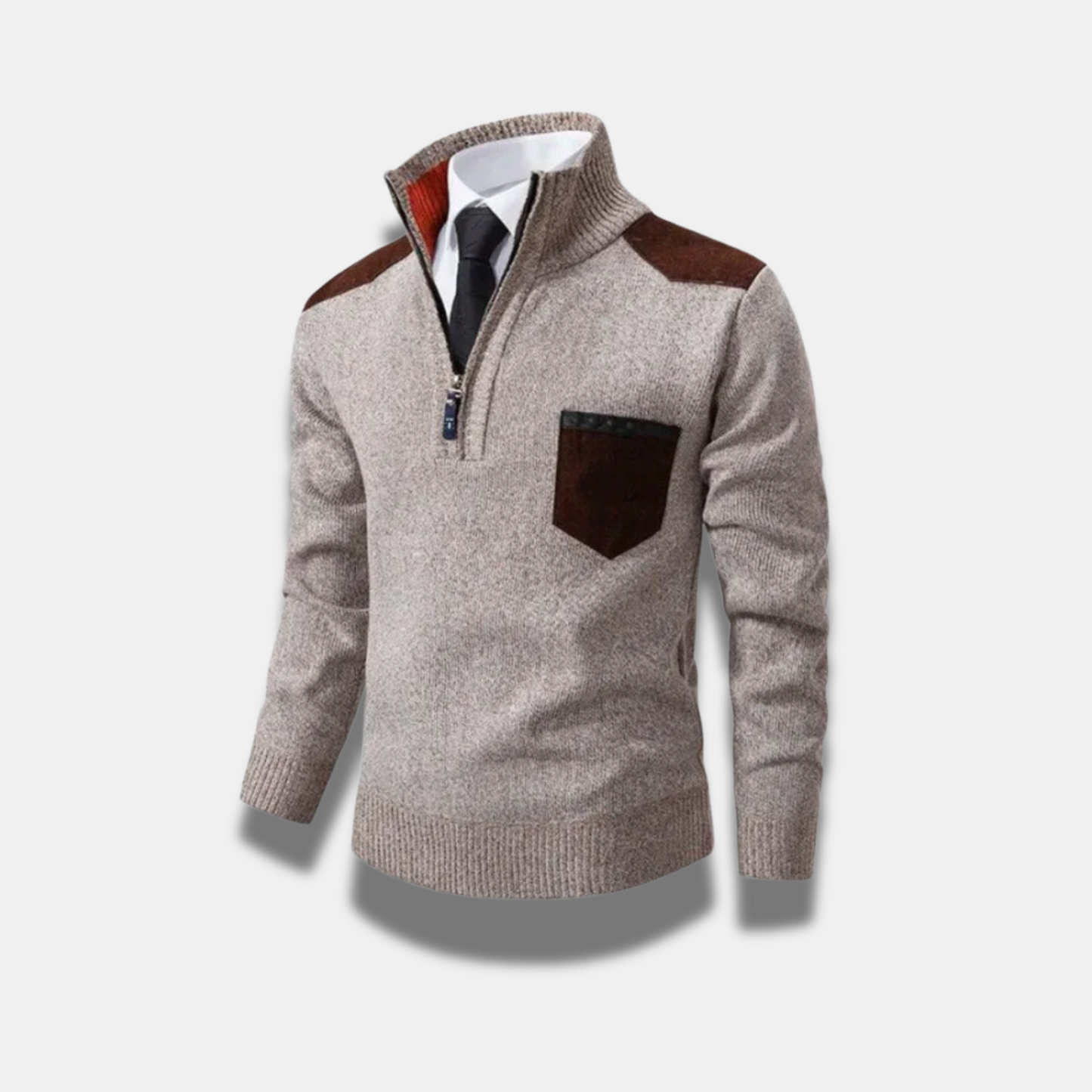 Men’s Everyday Knit Sweater – Soft, Classic Fit & Machine Washable