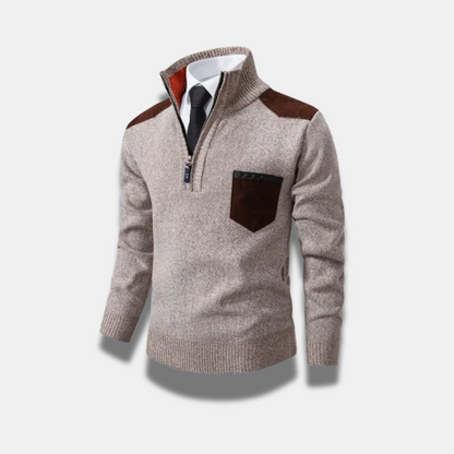 Men’s Everyday Knit Sweater – Soft, Classic Fit & Machine Washable