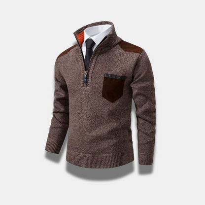 Men’s Everyday Knit Sweater – Soft, Classic Fit & Machine Washable