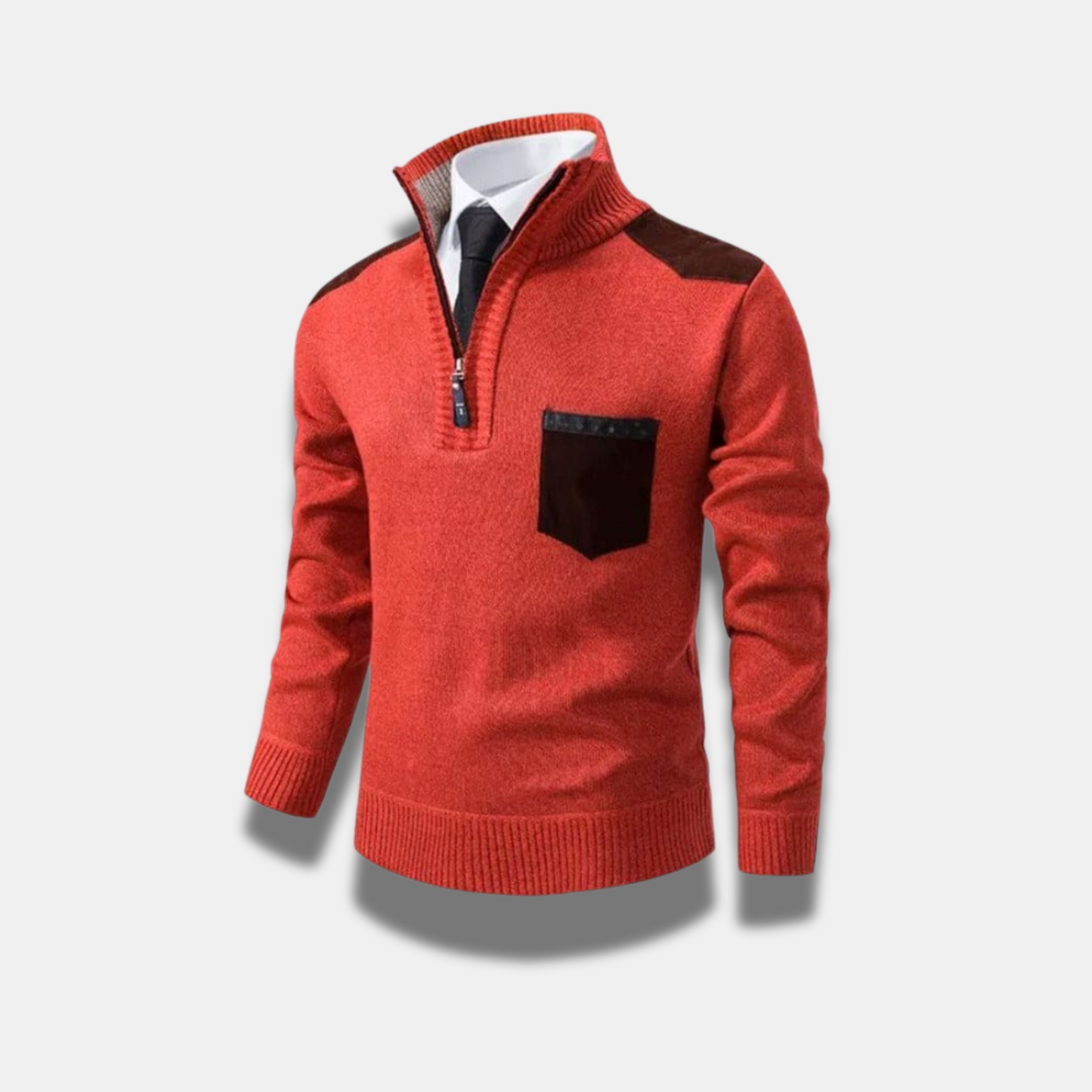 Men’s Everyday Knit Sweater – Soft, Classic Fit & Machine Washable