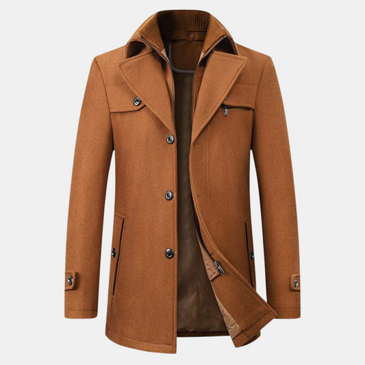 Men’s Insulated Winter Jacket – Tailored, Warm & Stylish