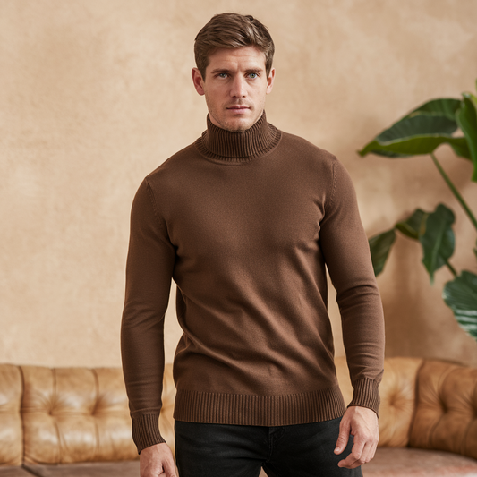 Men’s Lightweight Knit Sweater – Soft, Warm & Everyday-Ready