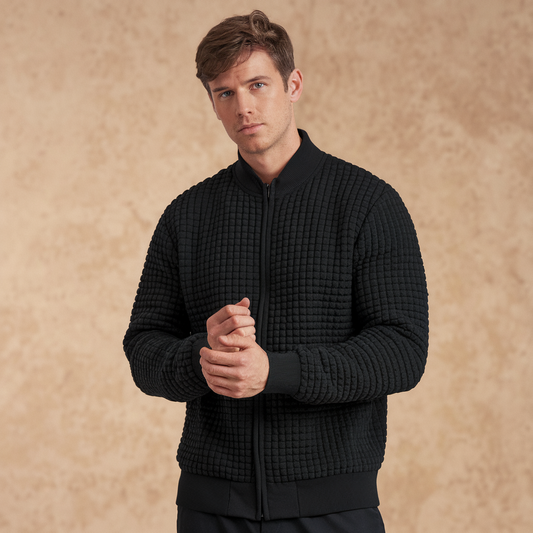 Men’s Lightweight Zip-Up Sweater – Soft, Warm & Easy to Layer