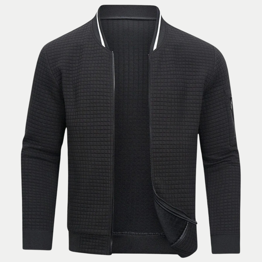 Men’s Lightweight Zip-Up Sweater – Soft, Warm & Easy to Layer