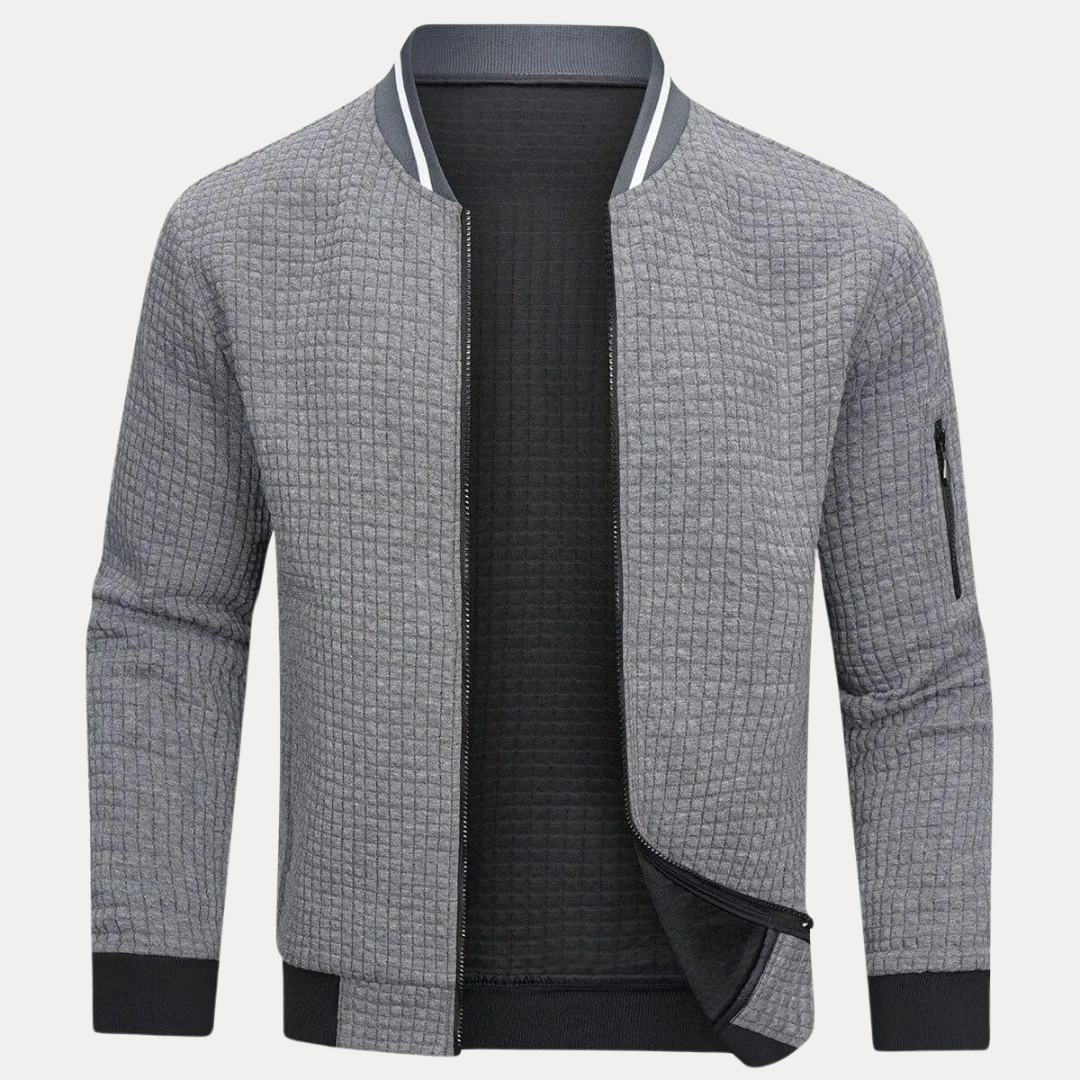 Men’s Lightweight Zip-Up Sweater – Soft, Warm & Easy to Layer
