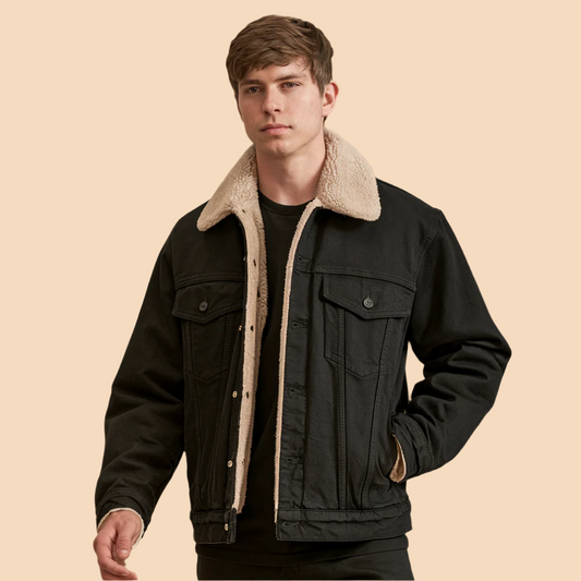 Men’s Vintage Bomber Jacket – Timeless Warmth with a Modern Edge