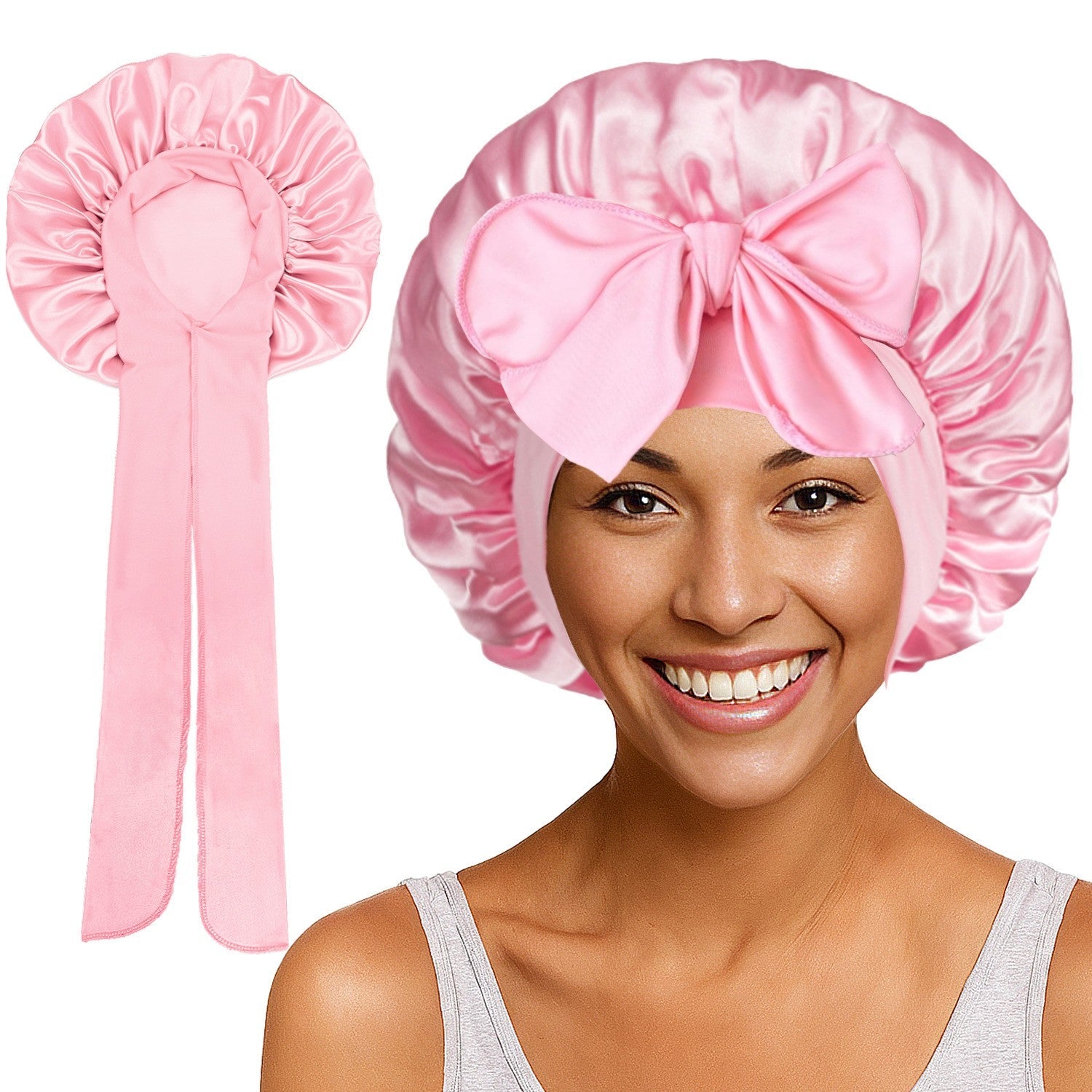 Noelle Satin Bow Nightcap