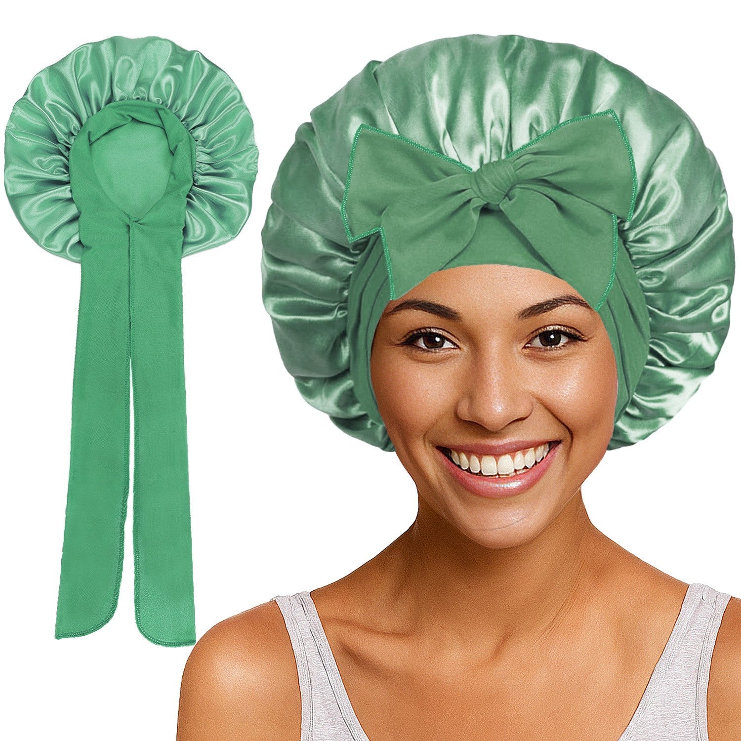 Noelle Satin Bow Nightcap