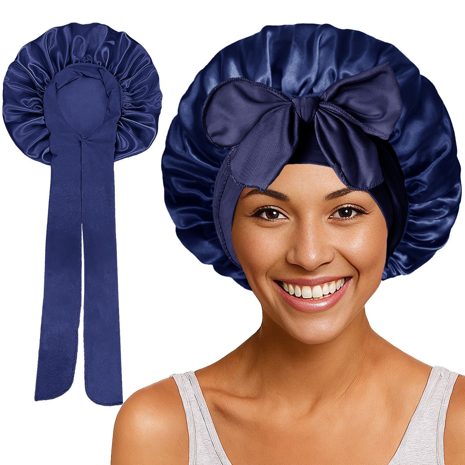 Noelle Satin Bow Nightcap