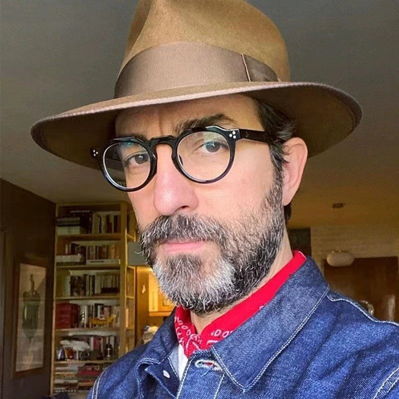 Solenne Fashion Round Sunglasses