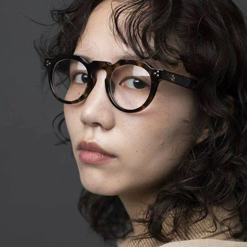 Solenne Fashion Round Sunglasses