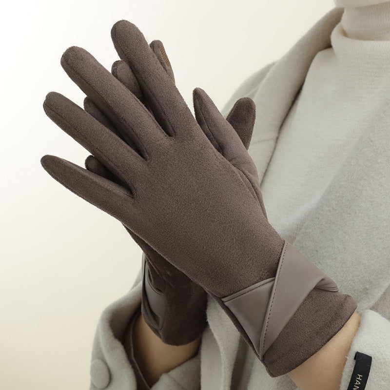 Vivienne Fleece-Lined Touchscreen Gloves